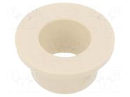 Bearing: sleeve bearing; with flange; Øout: 8mm; Øint: 6mm; L: 6mm IGUS