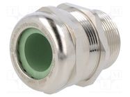 Cable gland; M32; 1.5; IP68; brass; HSK-M-Ex-d HUMMEL