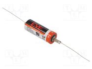 Battery: lithium; 4/5A,CR8L; 3V; 2400mAh; non-rechargeable; axial EVE BATTERY