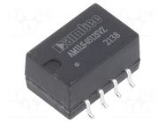Converter: DC/DC; 1W; Uin: 4.5÷5.5VDC; Uout: 12VDC; Iout: 84mA; SMT AIMTEC