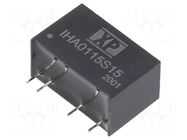 Converter: DC/DC; 1W; Uin: 13.5÷16.5VDC; Uout: 15VDC; Iout: 67mA XP POWER