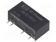 Converter: DC/DC; 2W; Uin: 10.8÷13.2VDC; Uout: 12VDC; Iout: 167mA XP POWER