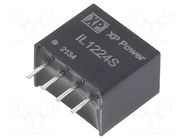 Converter: DC/DC; 2W; Uin: 12VDC; Uout: 24VDC; Iout: 84mA; SIP; THT; IL XP POWER