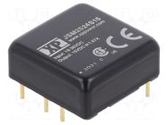 Converter: DC/DC; 25W; Uin: 18÷36VDC; Uout: 15VDC; Iout: 1.67A; 1"x1" XP POWER