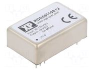 Converter: DC/DC; 8W; Uin: 42÷176VDC; Uout: 12VDC; Iout: 665mA; DIP24 XP POWER