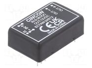 Converter: DC/DC; 10W; Uin: 9÷36VDC; Uout: 12VDC; Iout: 833mA; DIP24 CINCON