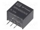 Converter: DC/DC; Uin: 9÷72V; Uout: 3.3VDC; Iout: 500mA; SIP3; 800kHz XP POWER