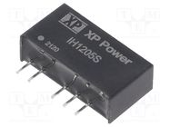 Converter: DC/DC; 2W; Uin: 12V; Uout: 5VDC; Uout2: -5VDC; Iout: 200mA XP POWER