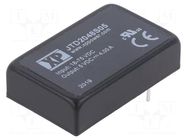 Converter: DC/DC; 20W; Uin: 18÷75VDC; Uout: 5VDC; Iout: 4A; THT; JTD XP POWER