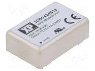Converter: DC/DC; 4W; Uin: 18÷36VDC; Uout: 12VDC; Iout: 333mA; THT XP POWER