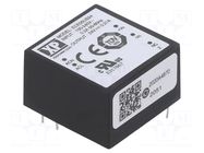 Converter: AC/DC; 5W; Uin: 85÷264VAC,120÷370VDC; Uout: 24VDC; OUT: 1 XP POWER