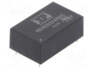 Converter: DC/DC; 3W; Uin: 9÷36VDC; Uout: 5VDC; Iout: 600mA; THT; RDE XP POWER