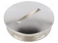Stopper; M32; 1.5; IP54; brass; Plating: nickel; SKINDICHT® LAPP