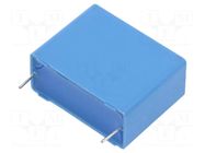 Capacitor: polypropylene; 2.2uF; 400VDC; 200VAC; 31.5x24.5x14mm EPCOS