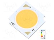 Power LED; COB; 12.4W; 3000K; 1437lm; 120°; CRImin: 95; Front: flat BRIDGELUX