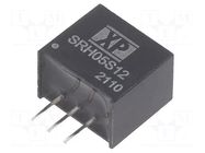 Converter: DC/DC; Uin: 17÷72VDC; Uout: 12VDC; Iout: 500mA; SIP3; THT XP POWER