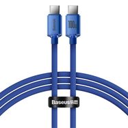 Baseus CAJY000603 USB-C - USB-C PD cable 100W 5A 480Mb/s 1.2m - blue, Baseus