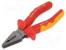 Pliers; insulated,universal; 160mm BM GROUP