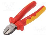 Pliers; side,cutting,insulated; 180mm 