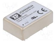 Converter: DC/DC; 5W; Uin: 18÷36V; Uout: 24VDC; Uout2: -24VDC; 266kHz XP POWER