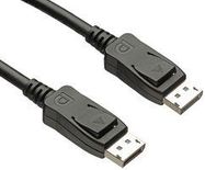 COMPUTER CABLE, DP PLUG-PLUG, 9.8FT, BLK