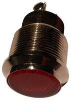 PANEL INDICATOR, RED, 1.18", 120VAC