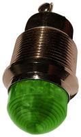 PANEL INDICATOR, GREEN, 1.18", 120VAC