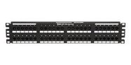 PUNCHDOWN PATCH PNL, CAT6A, RJ45, 48PORT