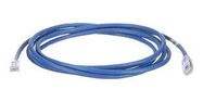 ENET CABLE, CAT6, RJ45 PLUG-PLUG, 10FT