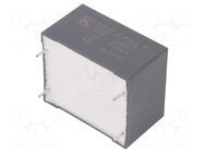 Capacitor: polypropylene; DC-Link; 20uF; THT; ESR: 5.8mΩ; C4AQ-P KEMET