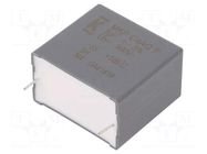 Capacitor: polypropylene; DC-Link; 5uF; THT; ESR: 10mΩ; C4AQ-P; ±5% KEMET