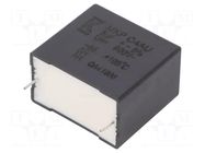 Capacitor: polypropylene; DC-Link; 5uF; THT; ESR: 8.8mΩ; C4AU; ±5% KEMET