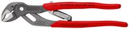 KNIPEX 85 01 250 SmartGrip® Water Pump Pliers with automatic adjustment with plastic handles grey atramentized 250 mm