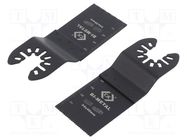 Saw blade set; for multitools; 2pcs. C.K