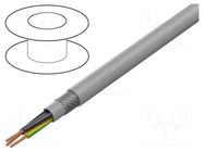 Wire; H05VVC4V5-K,ÖLFLEX® 150CY; 3G2.5mm2; PVC; grey; 300V,500V LAPP