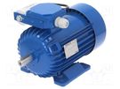 Motor: AC; 1-phase; 1.1kW; 230VAC; 1370rpm; 7.67Nm; IP54; 7.2A; arms BESEL