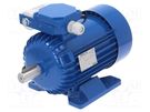 Motor: AC; 1-phase; 1.1kW; 230VAC; 1370rpm; 7.7Nm; IP54; 7.2A; arms BESEL
