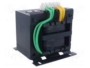 Transformer: mains; 400VA; 230VAC; 230V; Leads: terminal block BREVE TUFVASSONS