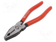 Pliers; universal; 180mm; for bending, gripping and cutting C.K