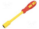 Screwdriver; insulated; 6-angles socket; HEX 12mm BM GROUP