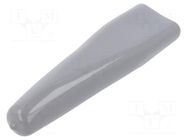 Plug cover; male; PIN: 12; grey; DT DEUTSCH