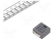 Inductor: wire; SMD; 1uH; 20A; 7.9mΩ; ±20%; 6.5x6x3mm; -40÷150°C PANASONIC