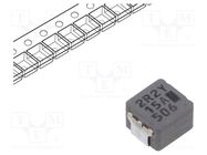 Inductor: wire; SMD; 2.2uH; 10.2A; 10.4mΩ; ±20%; 6.5x6x4.5mm; ETQP4M PANASONIC