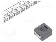 Inductor: wire; SMD; 10uH; 10.7A; 23.8mΩ; ±20%; 10.7x10x5.4mm PANASONIC