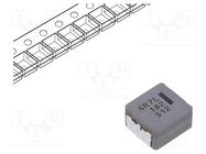 Inductor: wire; SMD; 4.7uH; 22.5A; 8.7mΩ; ±20%; 10.9x10x6mm; ETQP6M PANASONIC