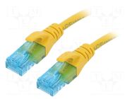 Patch cord; RJ45 plug,both sides; U/UTP; 5e; stranded; CCA; PVC DIGITUS