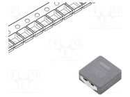 Inductor: wire; SMD; 10uH; 10.9A; 25.4mΩ; ±20%; 10.7x10x4mm; ETQP4M PANASONIC