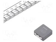 Inductor: wire; SMD; 10uH; 10.9A; 25.4mΩ; ±20%; ETQP4M; 10.7x10x4mm PANASONIC