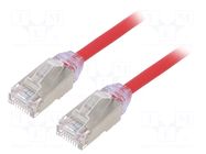 Patch cord; F/UTP,TX6A-28™; Cat: 6a; RJ45 plug,both sides; wire PANDUIT