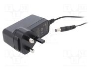 Power supply: switching; mains,plug; 18VDC; 2A; 36W; Out: 5,5/2,1 XP POWER